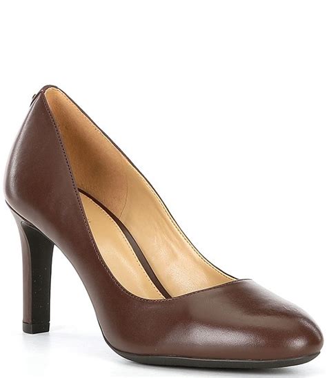 michael michael kors chantal leather flex pumps|Chantal Flex Leather Pump .